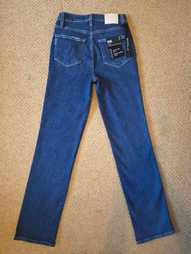 Paige Stella High Rise Straight Leg Jeans - 25W