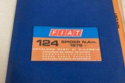 Fiat 124 Spider Genuine Fiat Parts Catalog