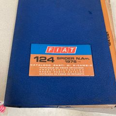 Fiat 124 Spider Genuine Fiat Parts Catalog