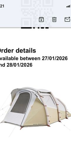 Decathlon Air Tent