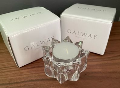 Galway Irish Crystal Tulip Votive 5.5 cm