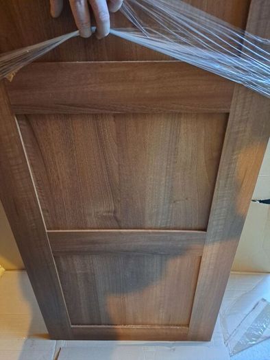walnut door shaker style - suit tall storage press