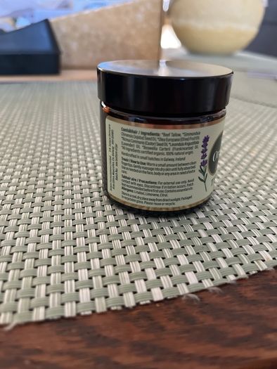 New 100% Organic Irish Tallow Essential Balm