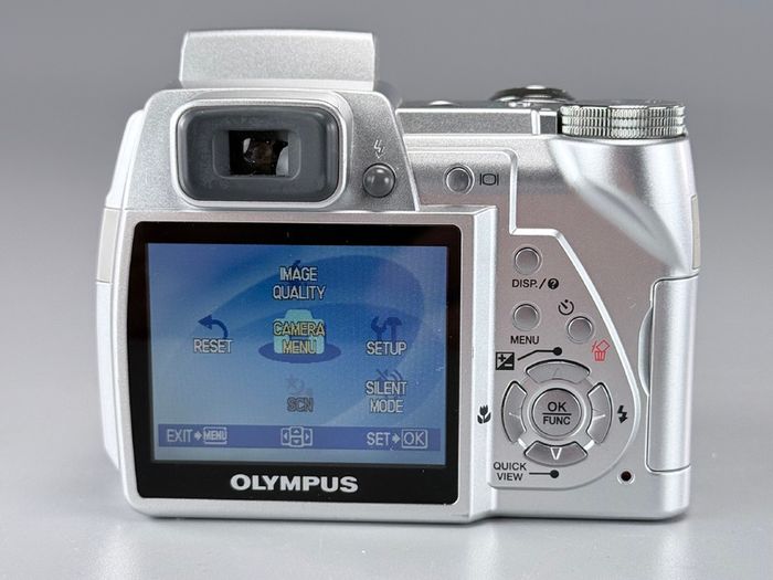 Olympus SP-510UZ, a 7.1-megapixel digital bridge camera