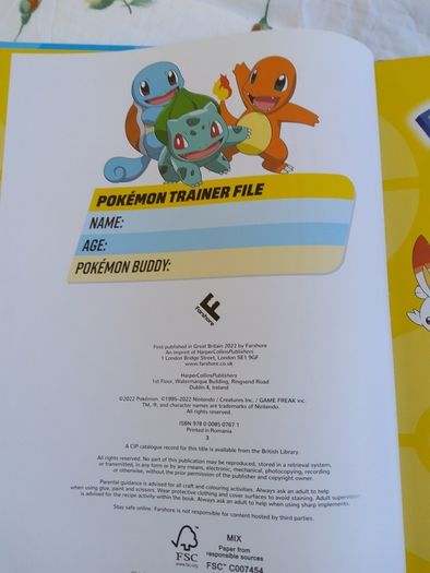 Pokemon Annual 2023 brand New