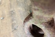 vintage iron hook