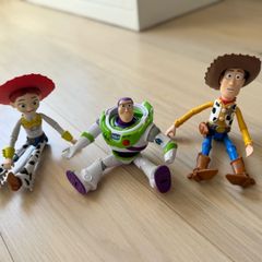 Woody, Jessie and Buzz from Toy Story interactable