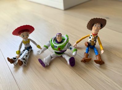 Woody, Jessie and Buzz from Toy Story interactable