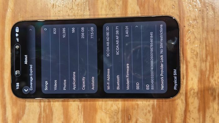 iPhone 16 Pro Max 256gb Desert Titanium Unlocked 94% Battery