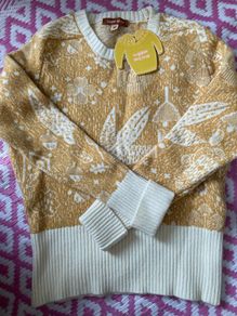 Scottish Designer Donna Wilson 100 percent lambswool jumper