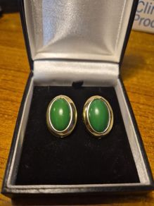 Vintage Green Earrings
