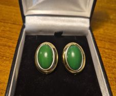 Vintage Green Earrings
