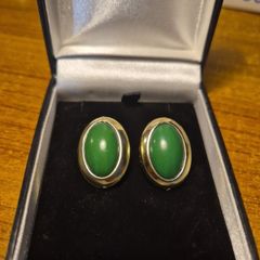 Vintage Green Earrings