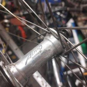 Retro mtb wheels 36 spoke.