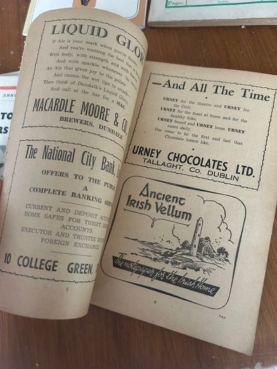 Old Irish Magazine booklet memorabilia