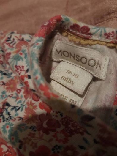 Monsoon baby dress size 12-18 months