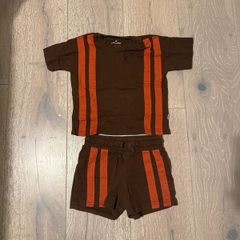 Mini Rodini shorts and t-shirt set
