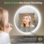 LED Bathroom Mirror 60cm Bluetooth Fog Free Makeup Cosmetic Vanity Ensuite Image 7