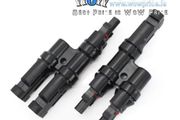 26413 IP67 2 to 1 T Branch PV Connector TUV approved FFM or MMF 100% PP0 2.5mm sq6.0mm