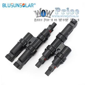 26413 IP67 2 to 1 T Branch PV Connector TUV approved FFM or MMF 100% PP0 2.5mm sq6.0mm