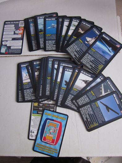 Top Trumps Which is the Fastest Ultimate Military Jets Card Game
