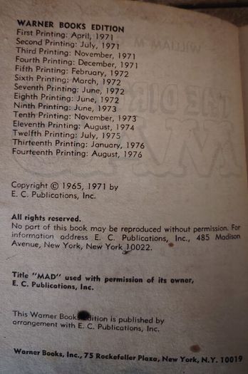 Vintage MAD Magazine #30 - The Dirty Old MAD