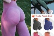 New Women Seamless TikTok Leggings High Waist Yoga Pants Tummy Control Sports Shaper