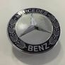 For Mercedes Benz Flat Emblem Bonnet Badge Star Logo Mount Hood 2108800186 57mm W203 W204 W202 W208 Image 3