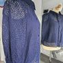 Navy blouse size 14 Image 4
