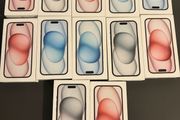 iPhone 15,128GB (IRISH STOCK) Brand New Sealed Unlocked 1 year Apple Warranty Free Phone cover and Screen Protector RECEIPT