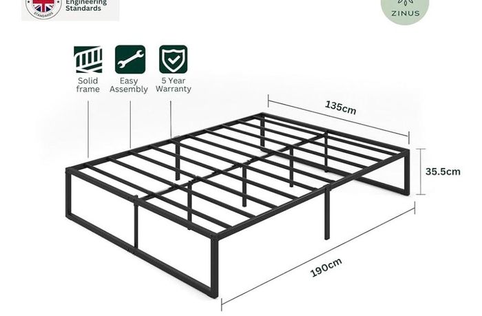 Matress + bed frame