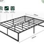 Matress + bed frame Image 4