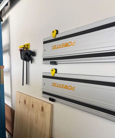 Track Saw Wall Mount - Horizontal and Vertical