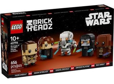 LEGO BrickHeadz Star Wars Revenge of the Sith Heroes & Villains (40796)