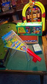 Vintage Fun Fair shooting gallery toy