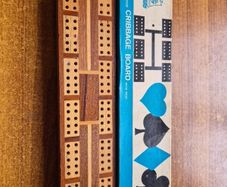 Vintage Cribbage Board no Pegs Nu-Bee