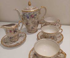 Beautiful Vintage Bavaria Coffee Set