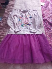 girls Peppa pig dress