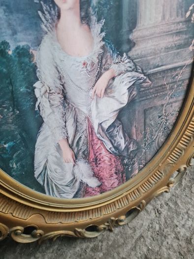 Vintage framed picture