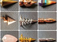 main image for ad Dowsing Pendulum for psychic scrying healing divination meditation reiki