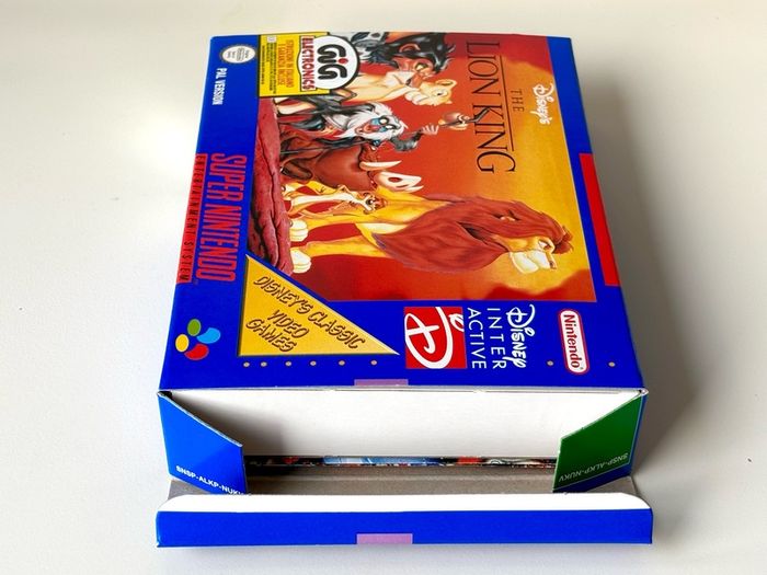 Disney's The Lion King for Nintendo SNES - Boxed and Brand New