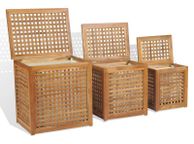 main image for ad Laundry Box Set 3 Pieces Teak