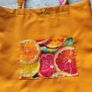 Handmade Tote Bags "Vegan " and "Citrus " Image 7