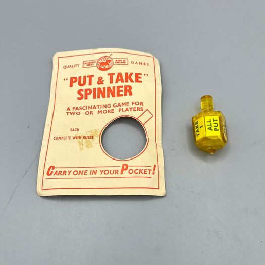 St George Series Put & Take Spinner Game With Original Instructions
