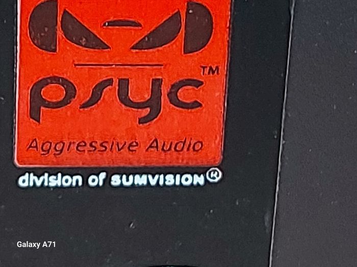MONIC PSYC Agressive Audio wireless Bluetooth Speaker in excdellent condition