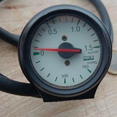 Genuine HKS Mechanical Boost Gauge (45mm)  Rare JDM
