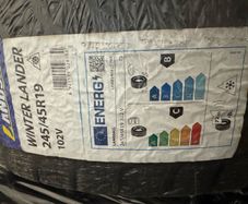 New winter tyres