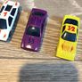 Four plastic Toy Cars Image 3