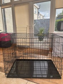 Large dog cage