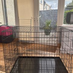 Large dog cage